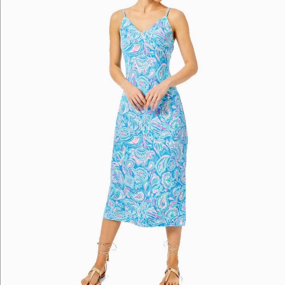 Brand New size large Lilly Pulitzer midi dress